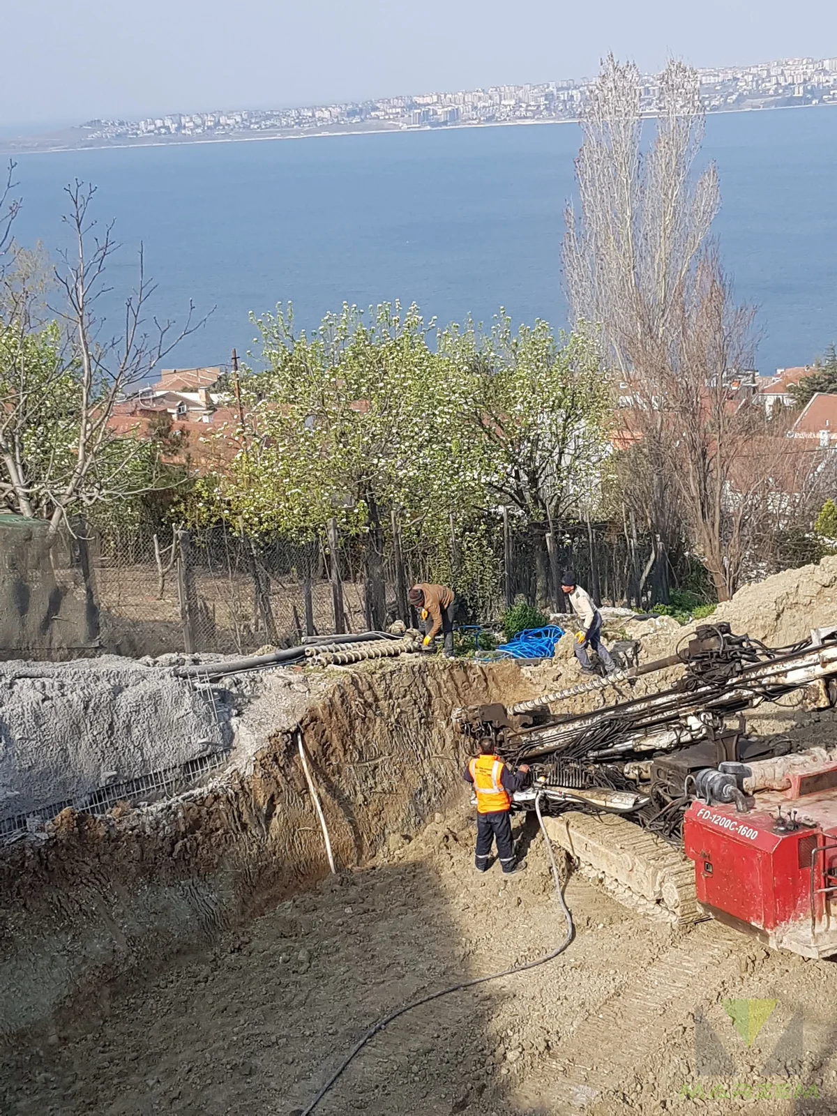 Büyükçekmece Shotcrete&Ankraj Uygulamaları
