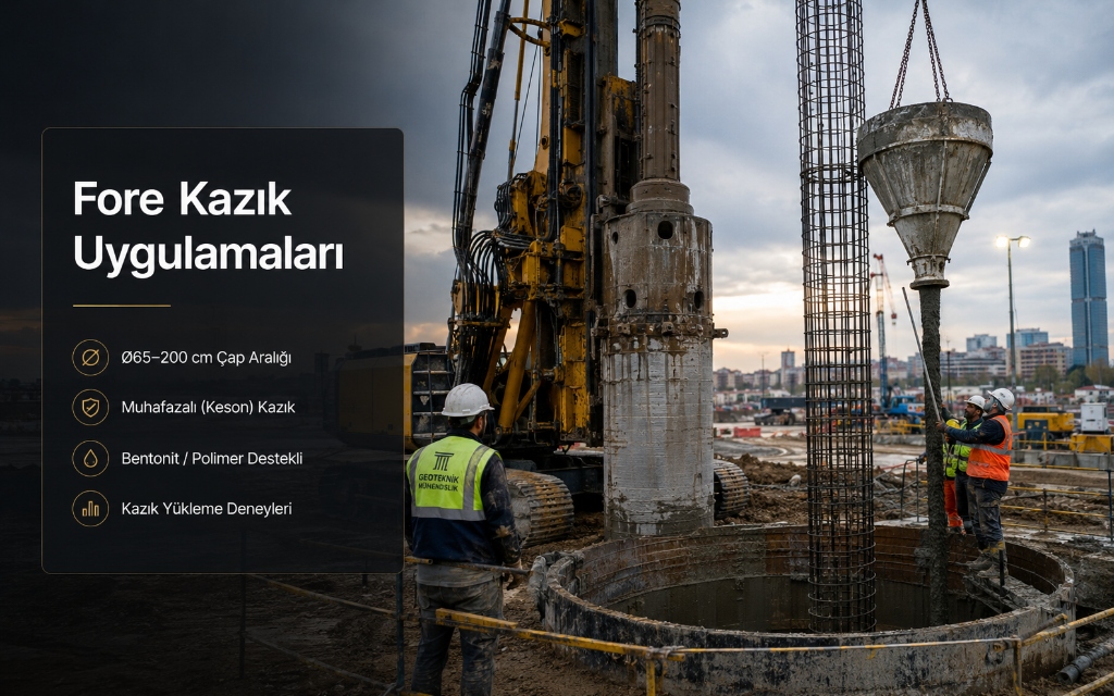 Fore Kazık Uygulamaları